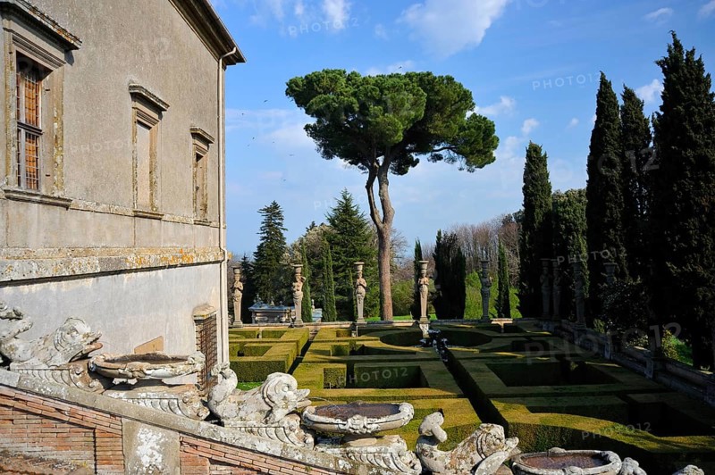 Italian Renaissance Garden, Villa Farnese, Caprarola, Italy, Renaissance, Europe