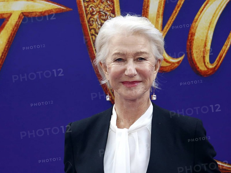 Helen Mirren at the Los Angeles premiere of 'Aladdin' held at the El Capitan Theatre in Hollywood, USA on May 21, 2019