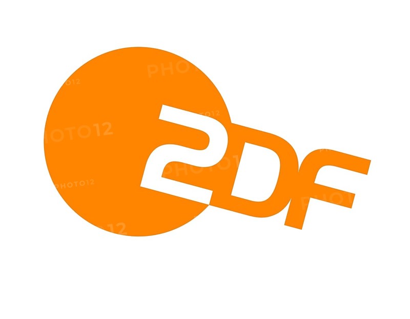 Turned to the right, ZDF Logo, Logo