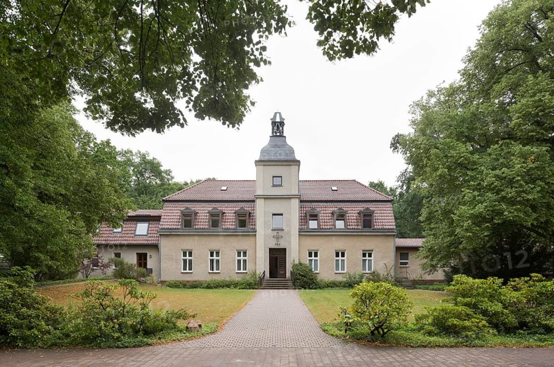 Alexanderdorf, St Gertrud Abbey, main building of the monastery