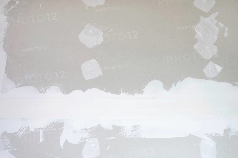 Dry construction wall in a renovated house
