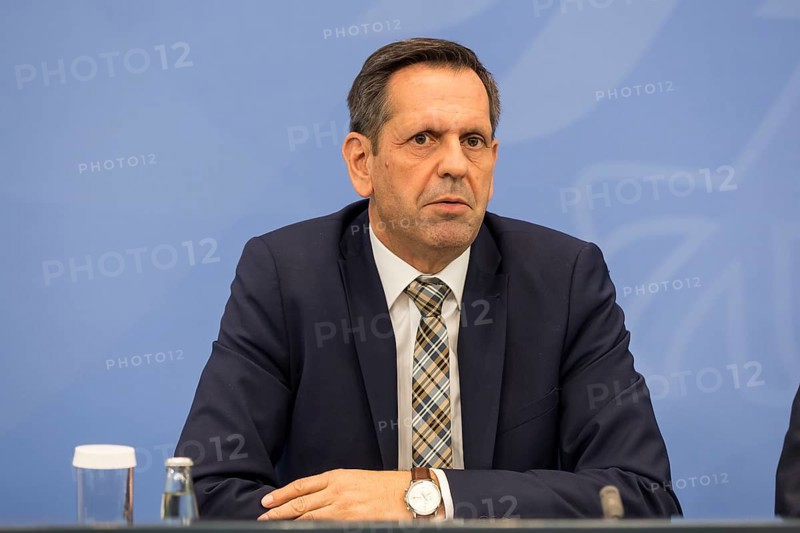 Olaf Lies (SPD, Minister-President of Lower Saxony) during a press conference after the consultation between Federal Chancellor Friedrich Merz and the heads of government of the federal states in the Federal Chancellery, Berlin, 18 June 2025