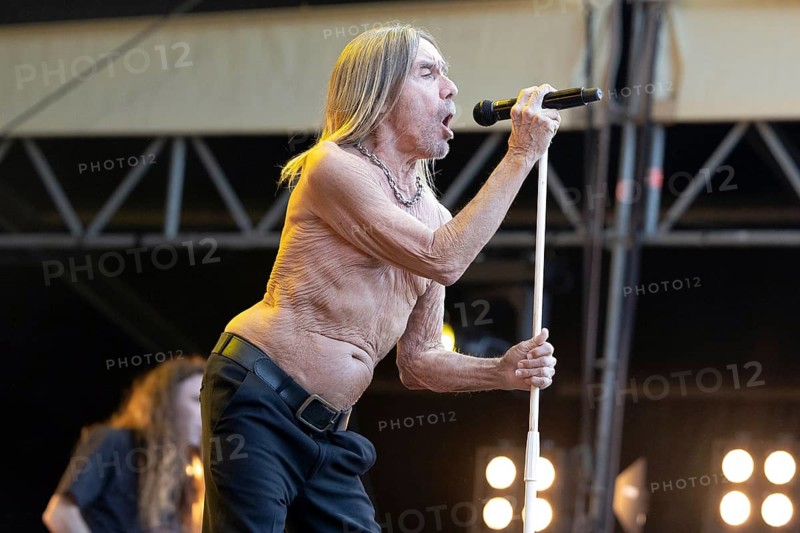 Iggy Pop, concert at the Zitadelle Spandau, Berlin, 19.06.2025