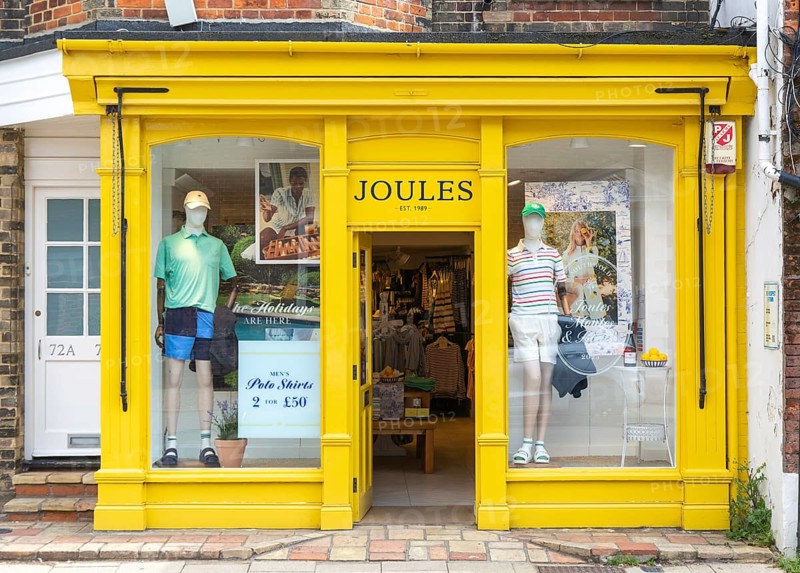 A branch of Joules clothing shop store in town centre, Southwold, Suffolk, England, UK