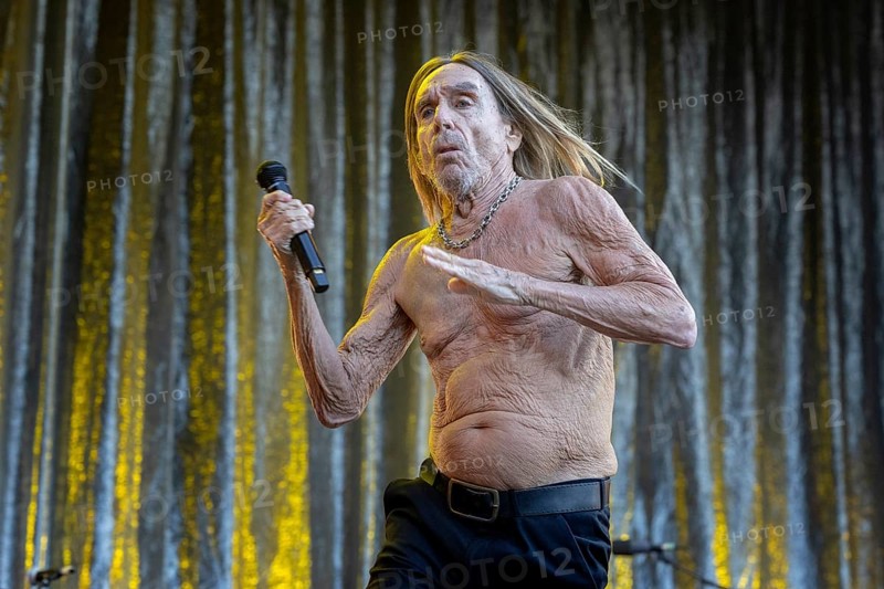 Iggy Pop, singer, actor, punk, rock, USA, live open air at the Citadel Music Festival, 19.06.2025, Zitadelle Spandau, Berlin, Germany < english> Iggy Pop, singer, actor, punk rock, USA, live open air at the Citadel Music Festival, June 19, 2025, Spandau Citadel, Berlin, Germany, Europe