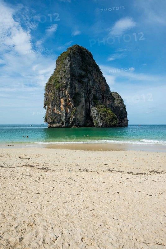 Ao Phra Nang Beach, Railay Beach, Ao Nang, Krabi, Thailand, Asia