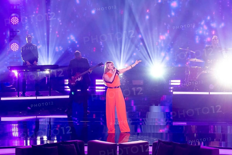 Beatrice Egli Opening Medley at the Beatrice Egli Show in Studio Berlin Adlershof on 08.04.2025. The broadcast will take place on Easter Saturday, 19 April 2025, 8:15 pm, on Ersten
