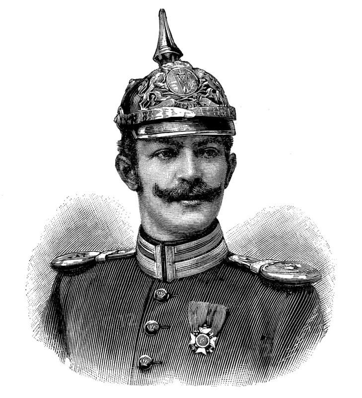 Otto Ludwig Philipp von Seefried auf Buttenheim, 26 September 1870, Bamberg, Bavaria, Germany, historical picture or illustration, published 1890, reproduction, digitally enhanced, Historical, Europe