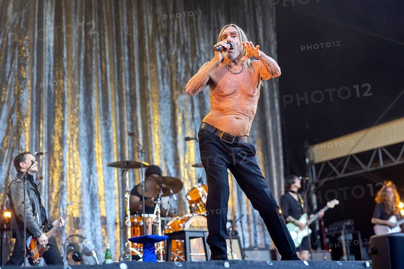 Iggy Pop, concert at the Zitadelle Spandau, Berlin, 19.06.2025