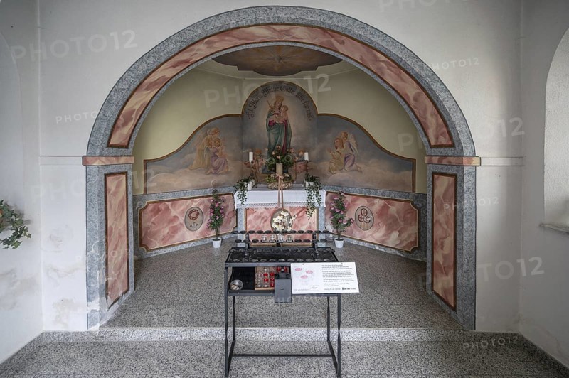 Chapel of St Mary at the Church of St Pankratius, Bahnstraße 1, Telfes im Stubai, Austria the