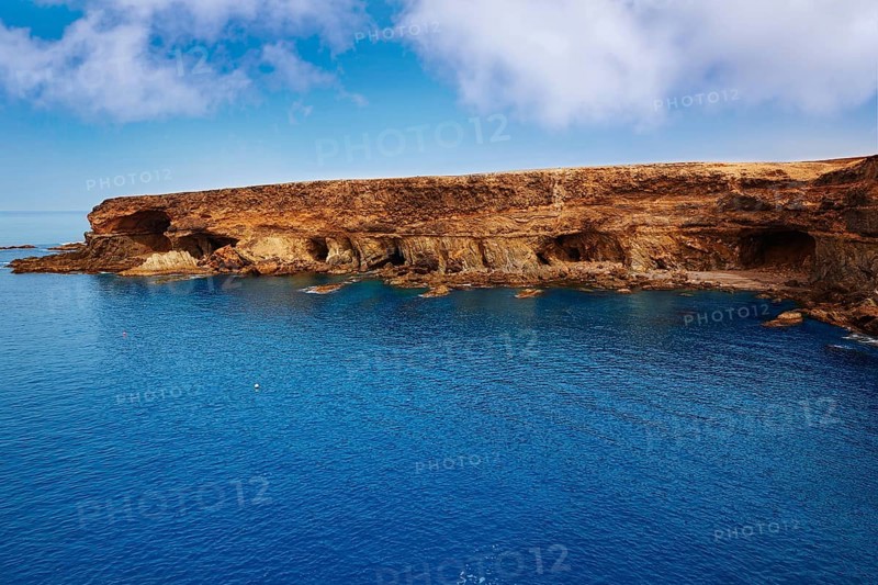 Ajuy beach Fuerteventura at Canary Islands of Spain
