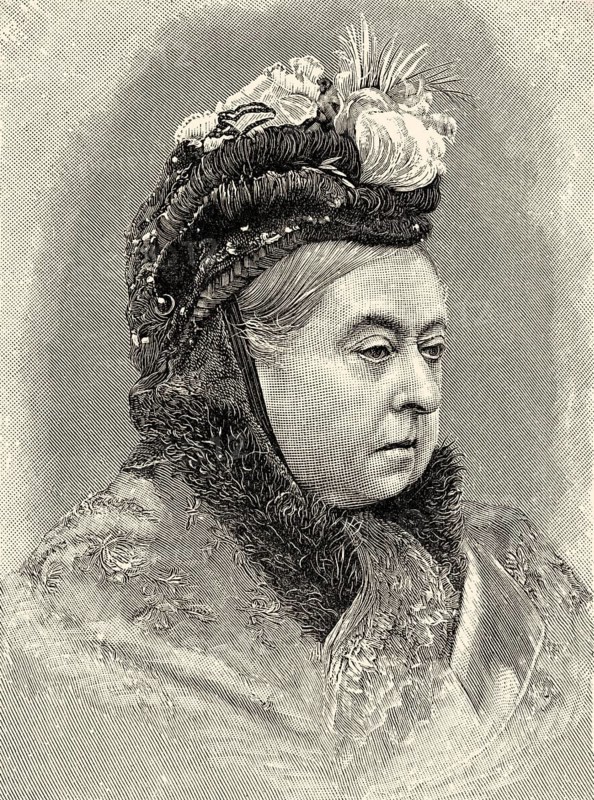 Queen Victoria or Alexandrina Victoria, 1819 - 1901, Queen of the United Kingdom of Great Britain and Ireland, Empress of India