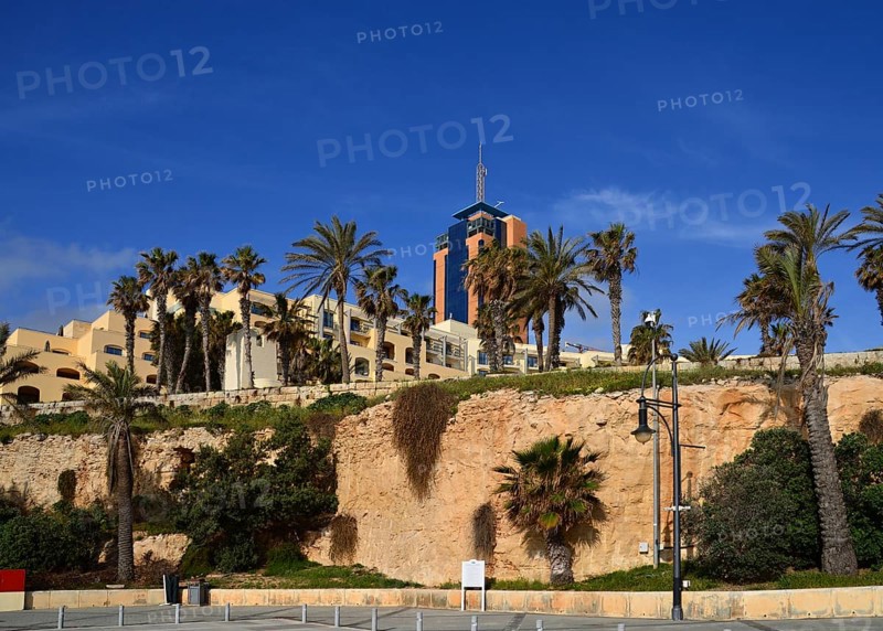 Marina Portomaso in the Town St. Julians on the Island Malta in the Mediterranean Sea