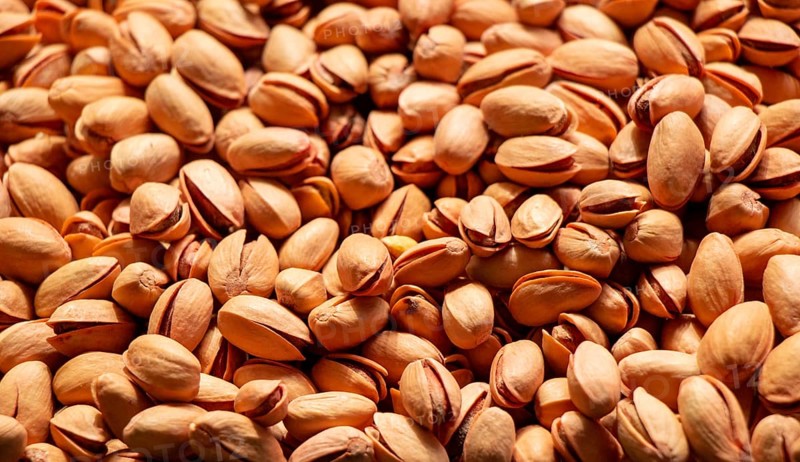 Pistachios nuts. Healthy snack and food. Nuts. Pistachios
