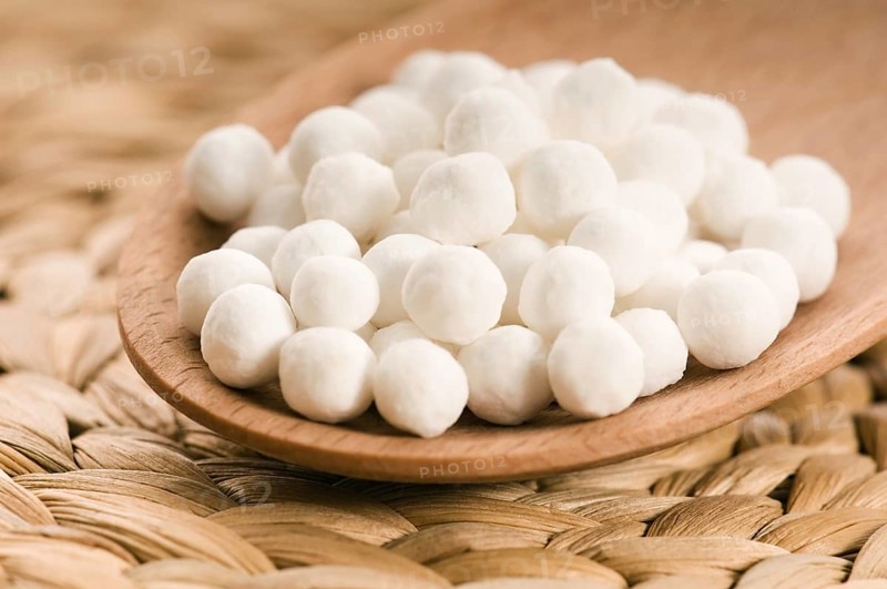 White tapioca pearls, poland