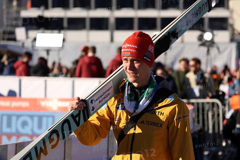 Stephan Leyhe (SC Willingen) at the New Year's Ski Jumping Qualification of the 73rd Four Hills Tournament in Garmisch-Partenkirchen, Garmisch-Partenkirchen, Germany / Germany