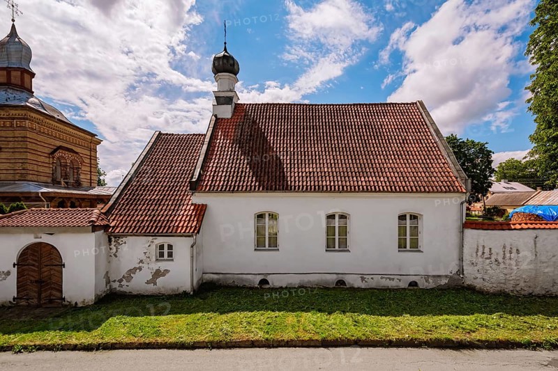 The Saint Nicholas The Miracle-worker's church in The Holy Spirit Mens Monastery, Jekabpils, Latvia Jekabpils, Latvia, Europe