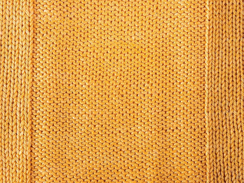 Orange knitted Jersey as a textile background