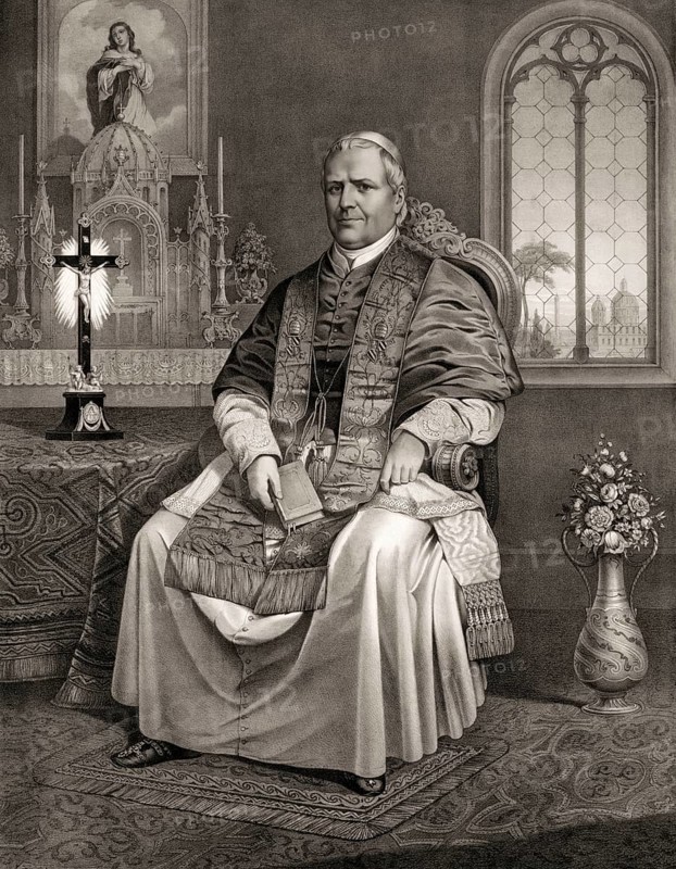Pope Pius IX, 1792 - 1878, Giovanni Maria Mastai-Ferretti