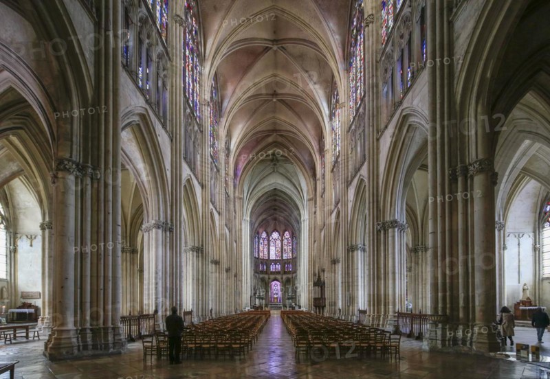 Saint-Pierre-et-Saint-Paul de Troyes Gothic Cathedral, Troyes, Aube department, Grand Est region, France, Europe