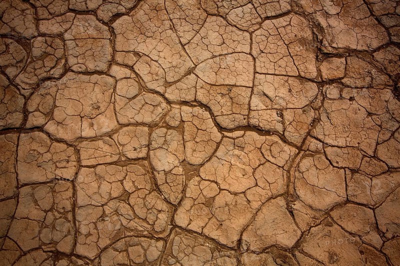 Mesquite Dunes dried clay macro detail in Death Valley