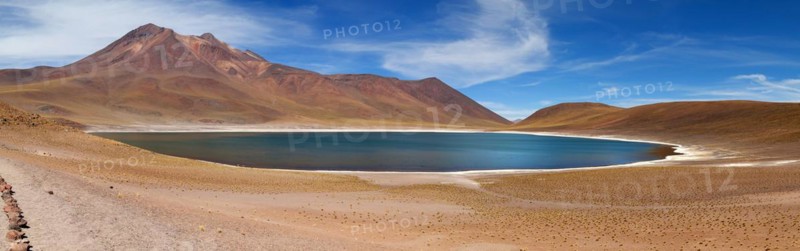 Laguna Miniques in the Atacama Desert in Chile
