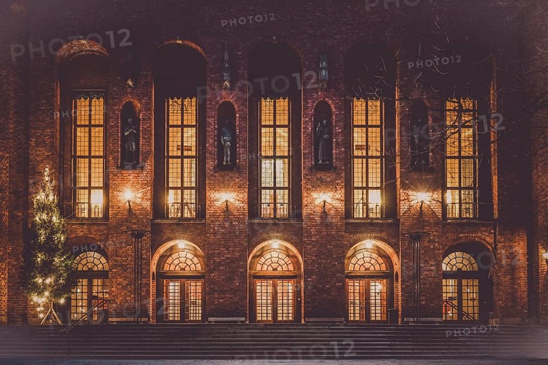 Stockholm City Hall. Shooting Location: Sweden, Stockholm