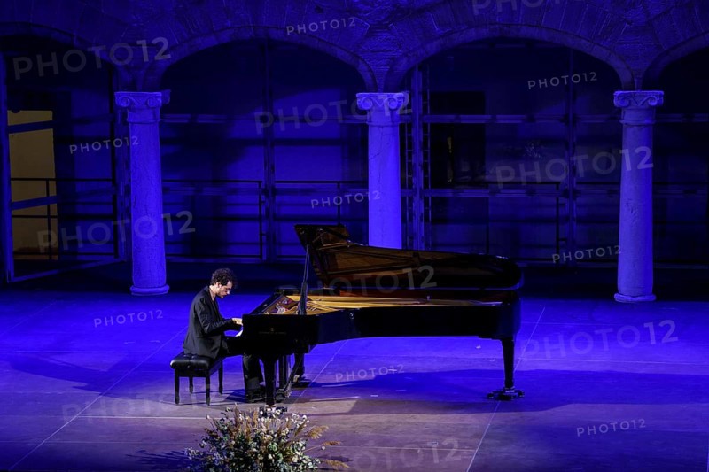 Can Çakmur, solo piano concert, Brahms Pollença festival, Majorca, Balearic Islands, Spain, Europe