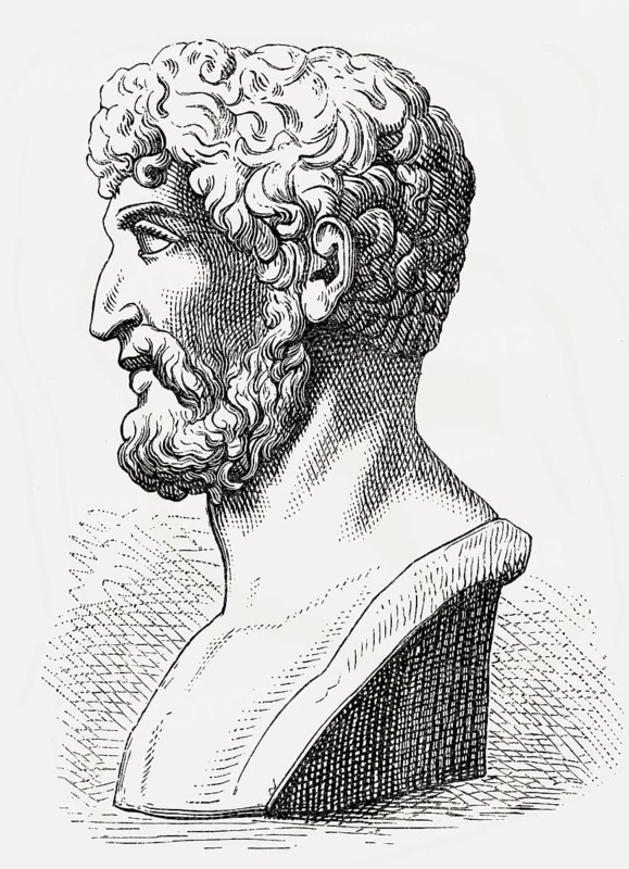 Perseus, c., 212 – 166 BC, the last king of the Antigonid dynasty in Macedon
