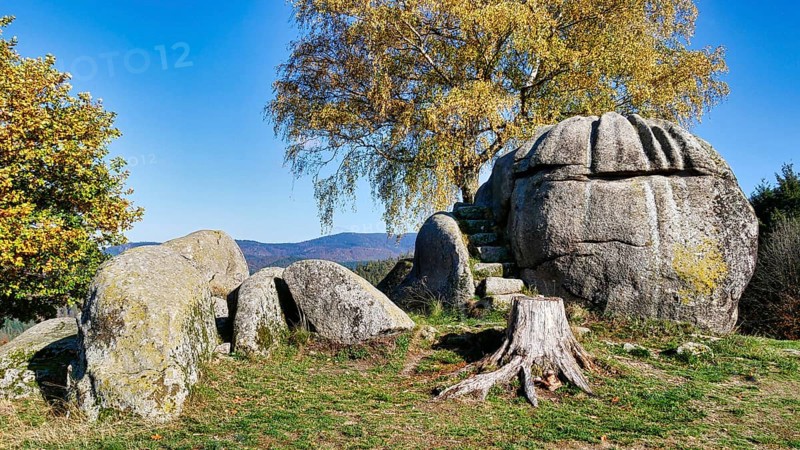 Giersteine near Forbach in the Murg Valley, Baden-Württemberg