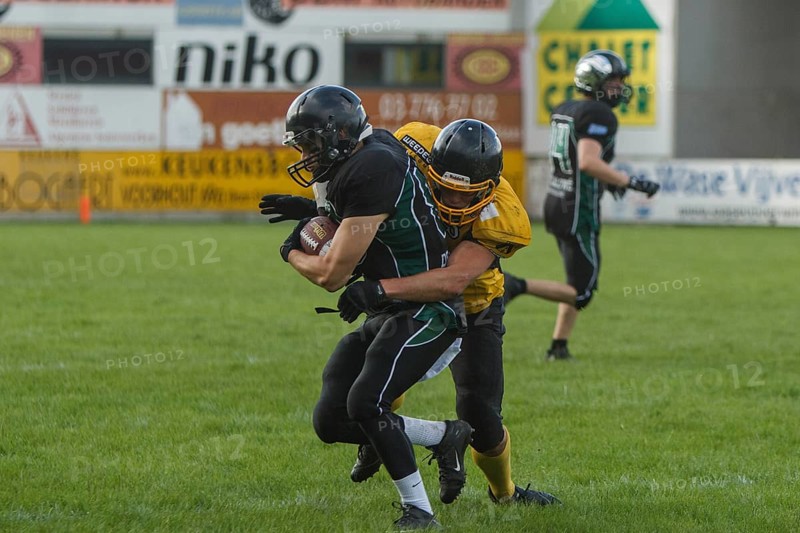 Ostend Pirates beat the Bruxelles Black Angels 16:15 in the Belgian final
