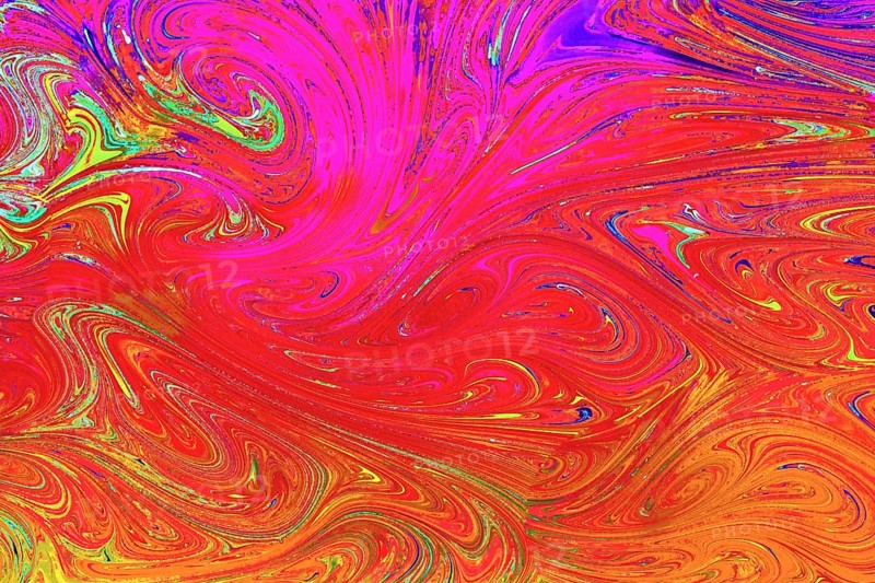 Traditional Ottoman Turkish abstract marbling art patterns as background