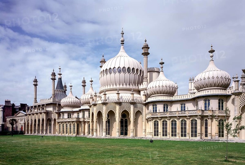 Brighton, Royal Pavilion, view from north-east