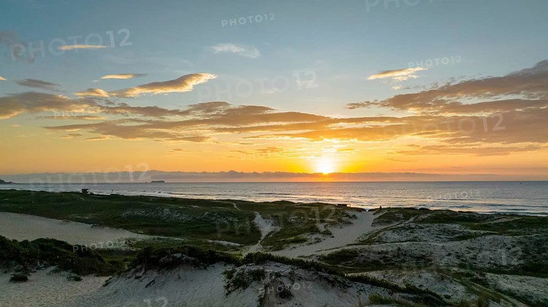 Florianópolis, Campeche beach during sunrise. Brazil. Rio Tavares neighborhood