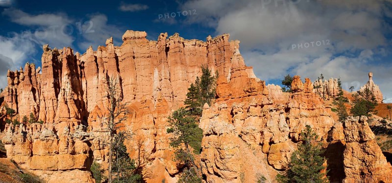 Panorama of Queens Garden, Bryce Canyon National Park, Utah