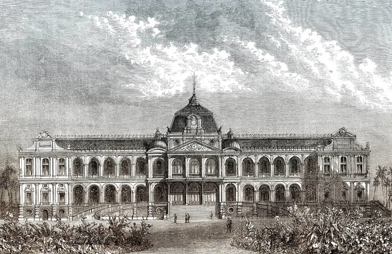 Norodom Palast, Ho Chi Minh Stadt, Vietnam, Asien, 19., Asia