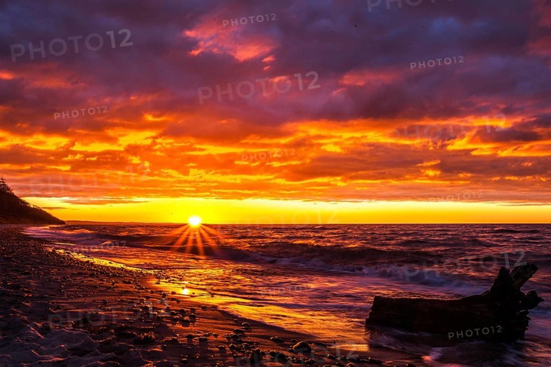 Sunset Baltic Sea
