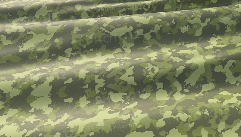 Military war background camouflage khaki pattern. 3D render