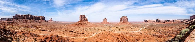 Monument Valley in Arizona, USA, North America