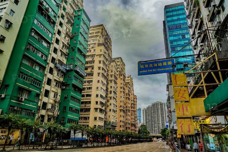 Hong Kong cityscape. Shooting Location: Hong Kong Special Administrative Region