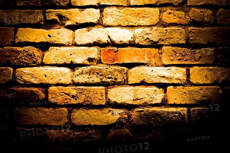 Brick wall (background material). Shooting Location: Chuo -ku, Tokyo