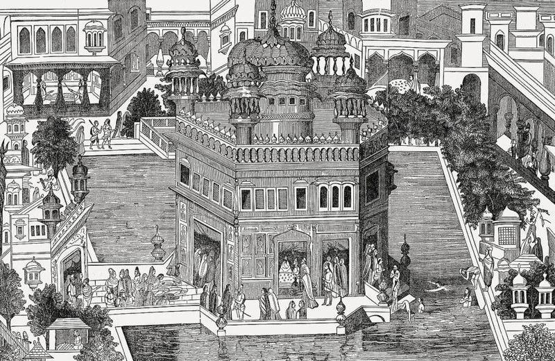 The Golden Temple, Harmandir Sahib, Gurdwara, Amritsar, Punjab, India, Asia