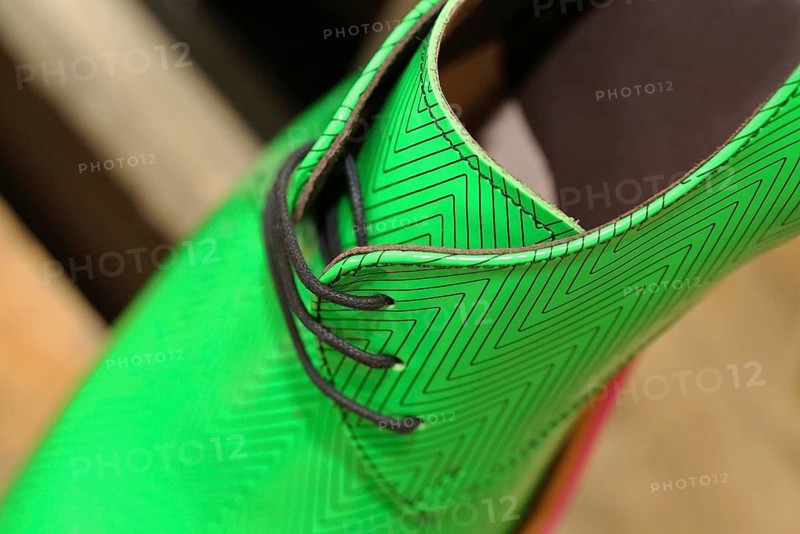 Green shoe