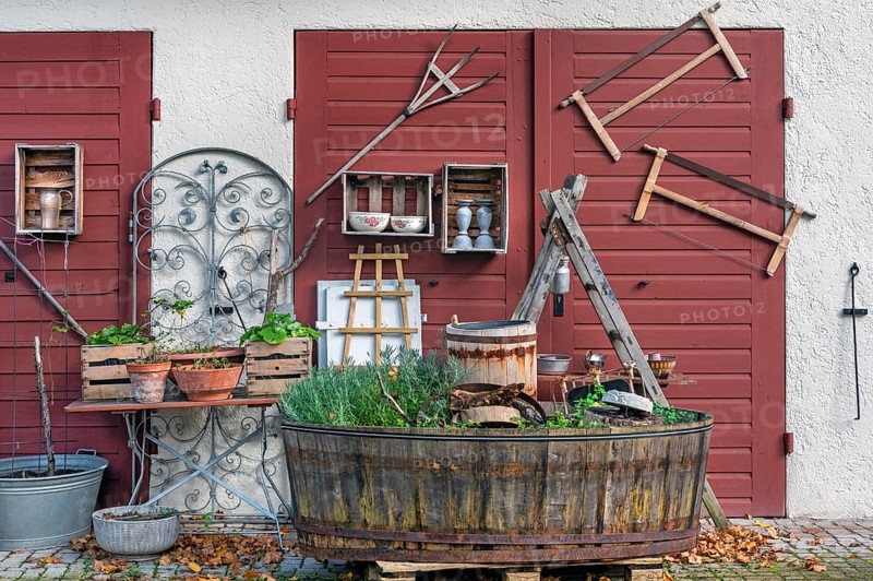 Collection of curiosities from the Mohren brewery inn in Leutkirch, Allgäu, Bavaria, Germany, Europe