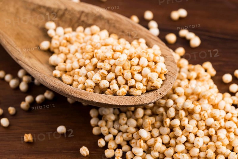 Quinoa popping