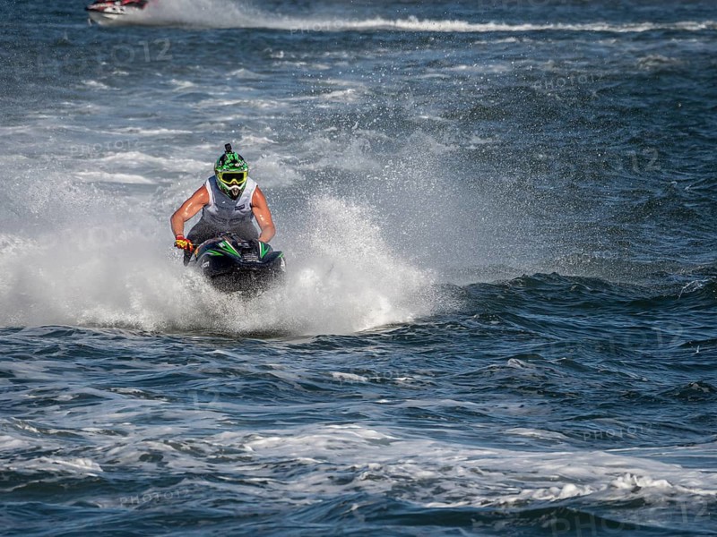 Olbia, Italy - September 16 - 20192 Aquabike world Championship gran prix of Italy