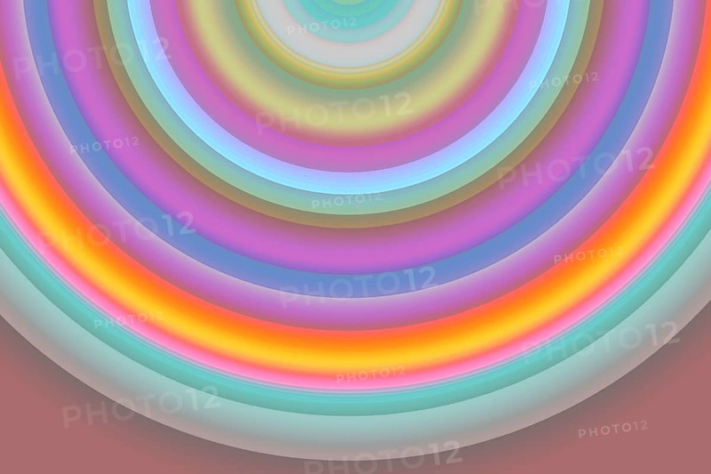 Abstract colorful semi circle geometric pattern design and background