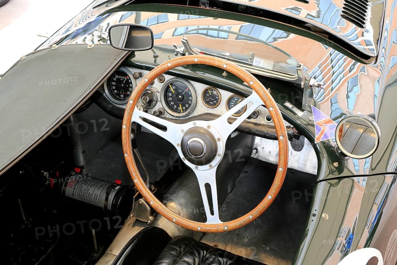 Cockpit Frazer Nash Mille Miglia from 1951, 10th Grand Prix Monaco Historique