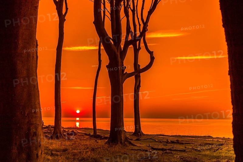 Sunset Baltic Sea