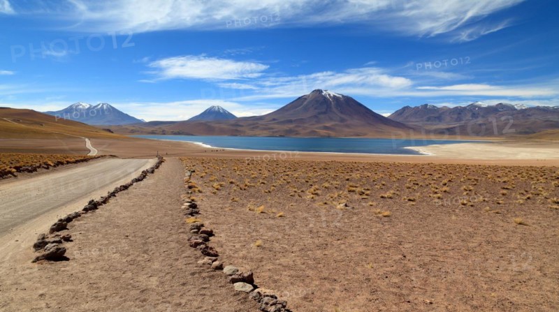 Laguna Miscanti in the Atacama Desert in Chile